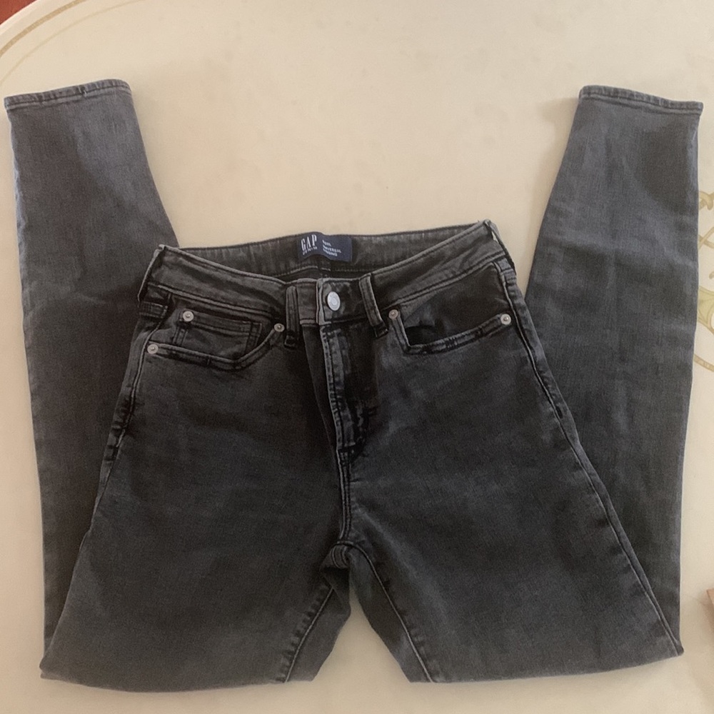 Black Wash Universal Legging Jeans Denim Size 6 / Size 28 Long NWOT